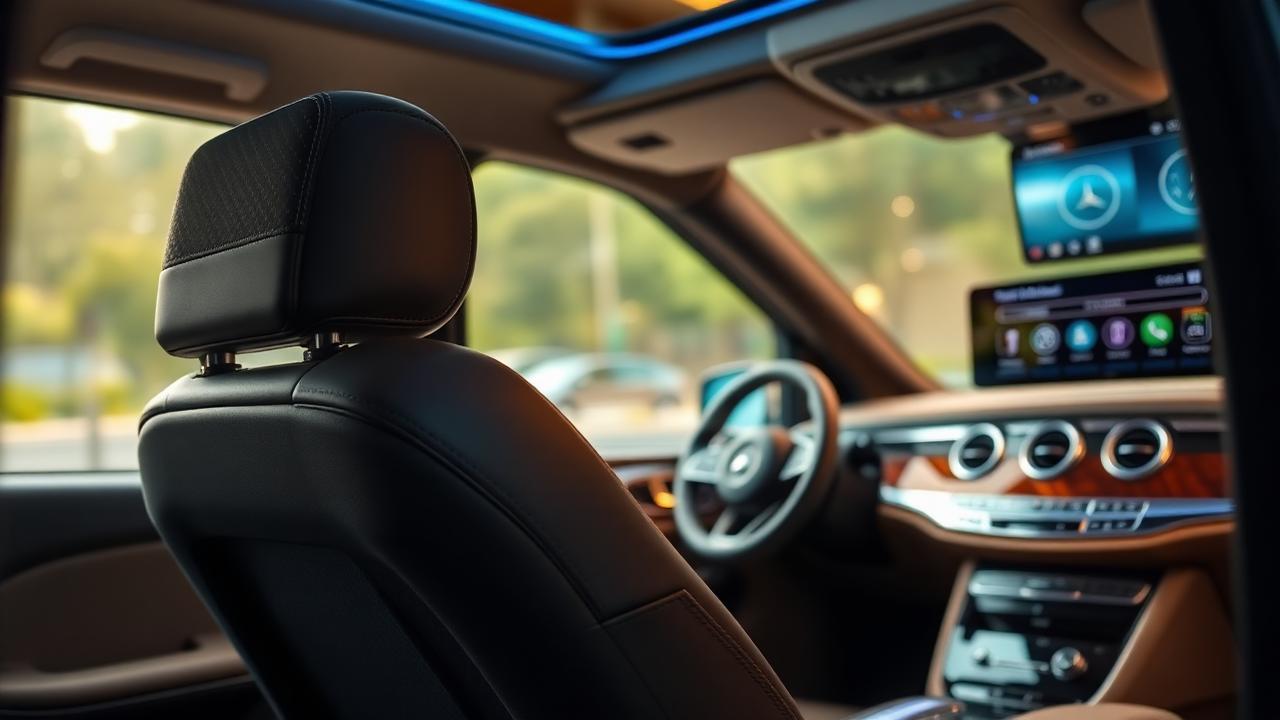 Cockpit MBUX et finitions premium de la Mercedes Classe V 2026